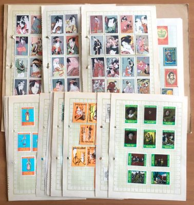 Спичечные эткетки, весь мир, на листах в скоросшивателе, распреднлены по сериям. Более 400 шт.