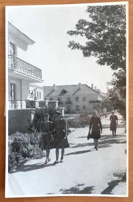 Фотохроника ТАСС, Сталинград, 1950 год. Фото С.Преображенского. Формат 11 х 17,5 см.