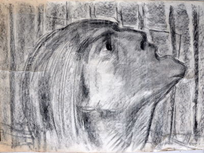 Пророков Борис Иванович. Графическая работа из серии "Это не должно повторится" 1958-1959 гг 