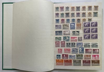 Альбом с марками Швеции и Норвегии, все заполненные страницы на фото.