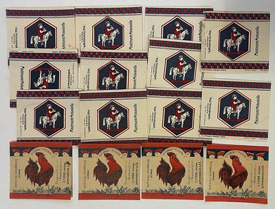 Старинные кнфетные этикетки, 15 шт. в лоте.