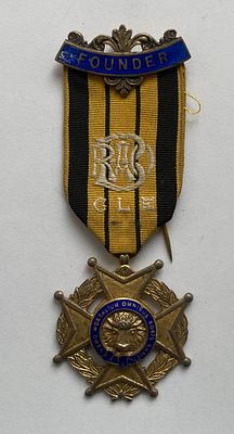 1962. Массонский знак, серебро, горячая эмаль.