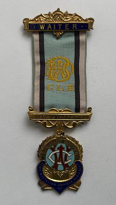 1961. Массонский знак, серебро, горячая эмаль.
