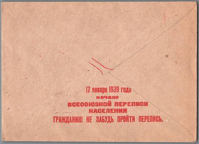 17 ЯНВАРЯ 1939 ГОДА НАЧАЛО ВСЕСОЮЗНОЙ ПЕРЕПИСИ НАСЕЛЕНИЯ…