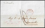 Madras Steam Letter on Pondicherry origin entire. from 1847. Very fine.Image - 1