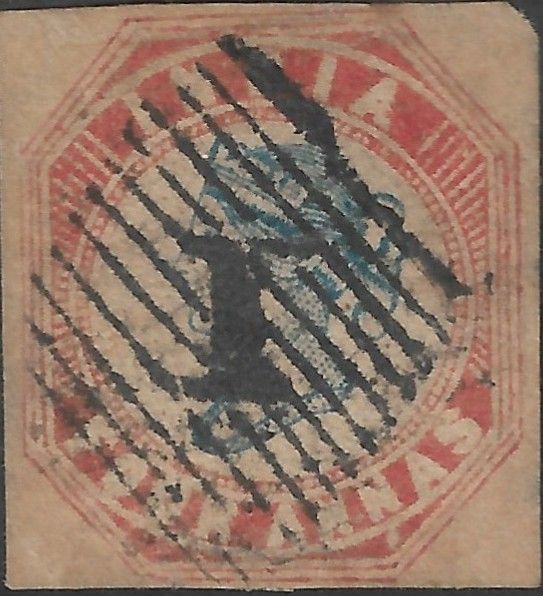 Four Annas very fine used. couple of corners added, still desirable. Very low start.
