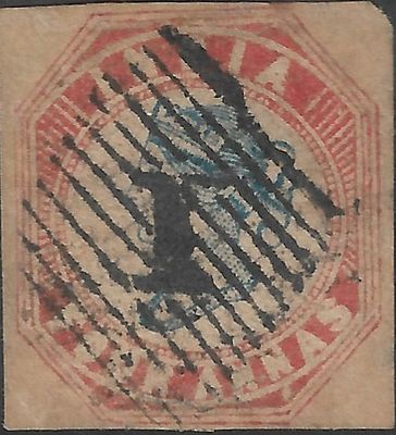 Four Annas very fine used. couple of corners added, still desirable. Very low start.