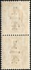 QV SG#110 overprint recorded variety. 3 pearl varities in overprint. Large part original gum.Image - 1