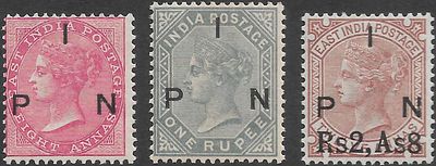 IPN Set of 3. in fine mint condition.