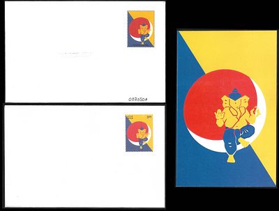 Postage Prepaid Greeting Envelopes 24 different. lot includes 22 different envelopes with rate 