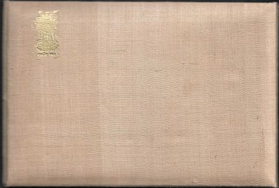 India Post 1966 Presentation Book. with 10 mint stamps mounted inside. Few signatures inside 