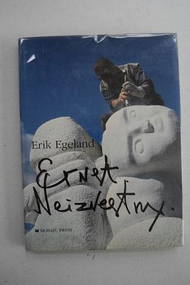 [Большой рисунок и автограф Эрнста Неизвестного]. Erik Egeland. Ernst Neizvesny. Life and Work. 