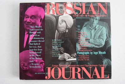 [Автограф Инге Морат]. Inge Morat. [Русский журнал]. Russian Journal. 1965-1990. [Русский 