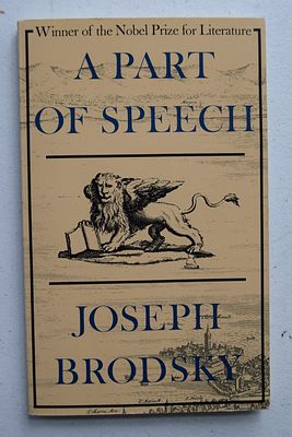[Автограф]. Бродский И. A part of speech. [Часть речи]. A part of speech. [Часть речи]. На 