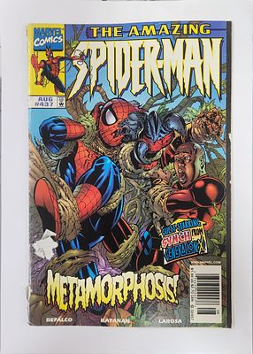 פריט אספנות – The Amazing Spider‑Man #437 (אוגוסט 1998)
חוברת קומיקס מקורית של Marvel Comics. חוב 