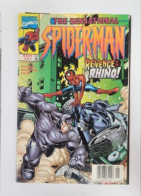 פריט אספנות – The Sensational Spider‑Man #31 (ספטמבר 1998)
חוברת קומיקס מקורית של Marvel Comics. 