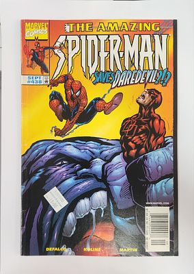 פריט אספנות – The Amazing Spider‑Man #438 (ספטמבר 1998)
חוברת קומיקס מקורית של Marvel Comics. חו 