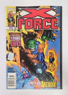 פריט אספנות - X‑Force #83 (נובמבר 1998)
חוברת קומיקס מקורית של Marvel Comics. חוברת אספנות 