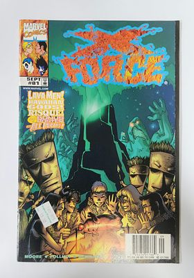 פריט אספנות - X-Force #81, עלילת "אנשי הלבה" בהוואי (ספטמבר 1998) דירוג מצב פריט : 4
חוברת 