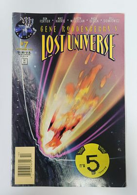 פריט אספנות - Gene Roddenberry's Lost Universe #7, (אוקטובר 1995) - טקנו קומיקס | דירוג מצב 