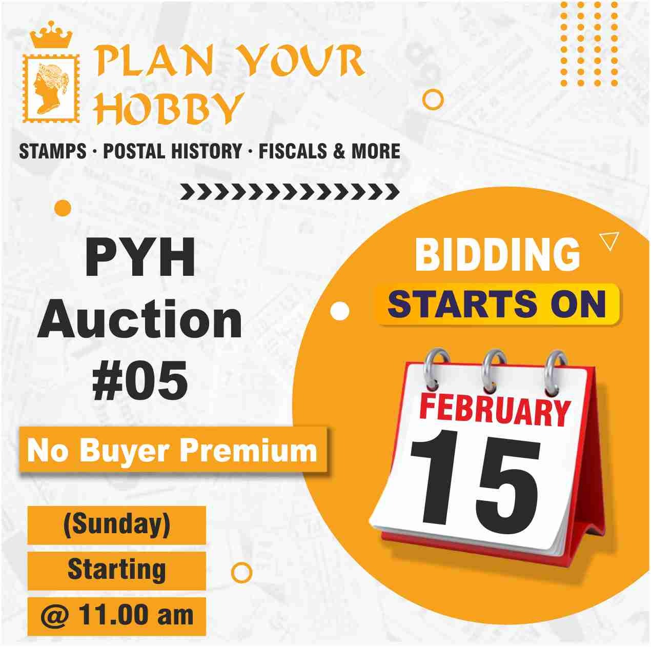 Plan Your Hobby | Auction 5 | PYH Auction#05