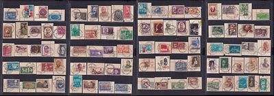 Republic India Stamps. 1968-73 Republic India different stamps with First Day cancelled (86 