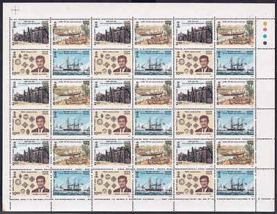 Mint Sheet. India 1997 INDEPEX- International Stamp Exhibition New Delhi (6th Issue) Post office 