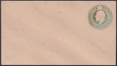 KE King Edward &frac12;a PSE envelope green colour