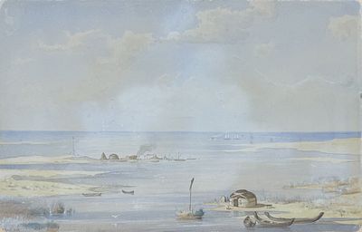 Каразин Николай Николаевич (1842–1908) (по подписи). Бумага, акварель. 26,5 х 43. 
Авторская 