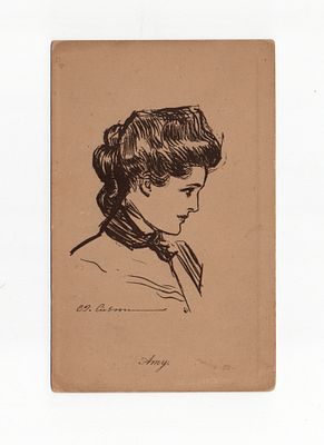 Открытка "Эми". Европа, начало 20 века.