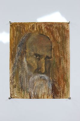 Картина Бузовкин А.А. "Старец". СССР, 1930-е годы. 
Бумага, пастель, цветные мелки. 
Александр 