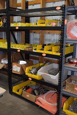 PrimeZone Heavy Duty Metal Storage Shelving Unit,