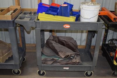 WEN 500-Pound Capacity 40 by 17-Inch Two-Shelf. Ser