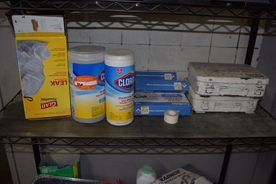 A Collection of Clorox Disinfecting Wipes, Glad. Fo