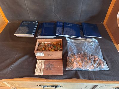 A Collection of US and CA Coins and Whitman Folders. A collection of US and CA coinage and 