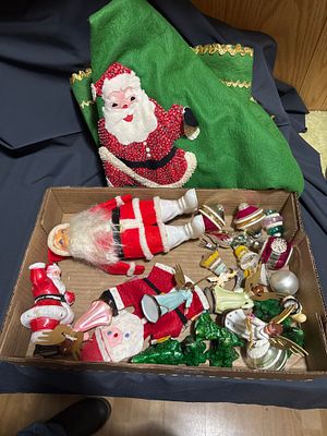 An Assortment of Mid-to-Late 20th Century Christmas Ornaments and Decorations. This collection 