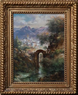 Гендель Эдуард Георгиевич (Ленинград, 1940 - Одесса, 2010) - &laquo;Фантазия&raquo;. Техника: холст, масло 