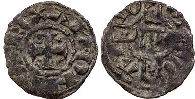 PortugalD. Afonso III (1248-1279)Dinheiro BillonAG: 08.02 0.64 g RAREGood VF