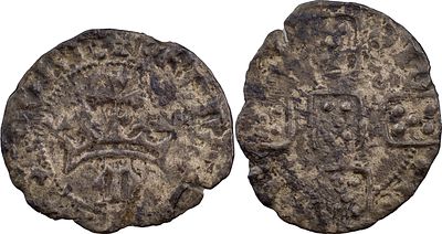 PortugalD. Fernando I (1367-1383)Pilarte Miranda SilverAG: 09.01 0.72 gAbout VF