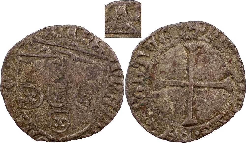 Portugal 
D. Fernando I (1367-1383) 
Half torn&ecirc;s of shield Corunha Silver 
Example seen 
