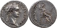 The Roman Empire 
Tiberius, 14-37. AR Denarius 3.83 g, Lugdunum, 15-18. TI CAESAR DIVI AVG F 