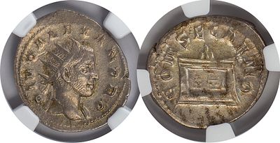 The Roman Empire Trajan Decius (?), 249-251. AR Antoninianus xxxx g. Commemorative issue for