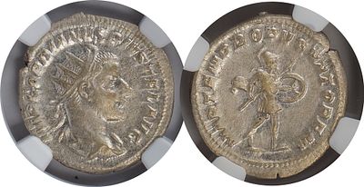 The Roman Empire Gordian III, 238-244. AR Antoninianus. Rome, 243-244. IMP GORDIANVS PIVS FEL