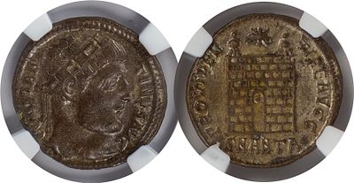 The Roman Empire Constantine I, 307/310-337. AE Follis. Antiochia, 325-326. CONSTAN-TINVS AVG