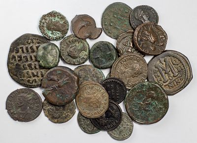 Lots Ancient CoinsLot of multiple ancient coins.Fine to XF.