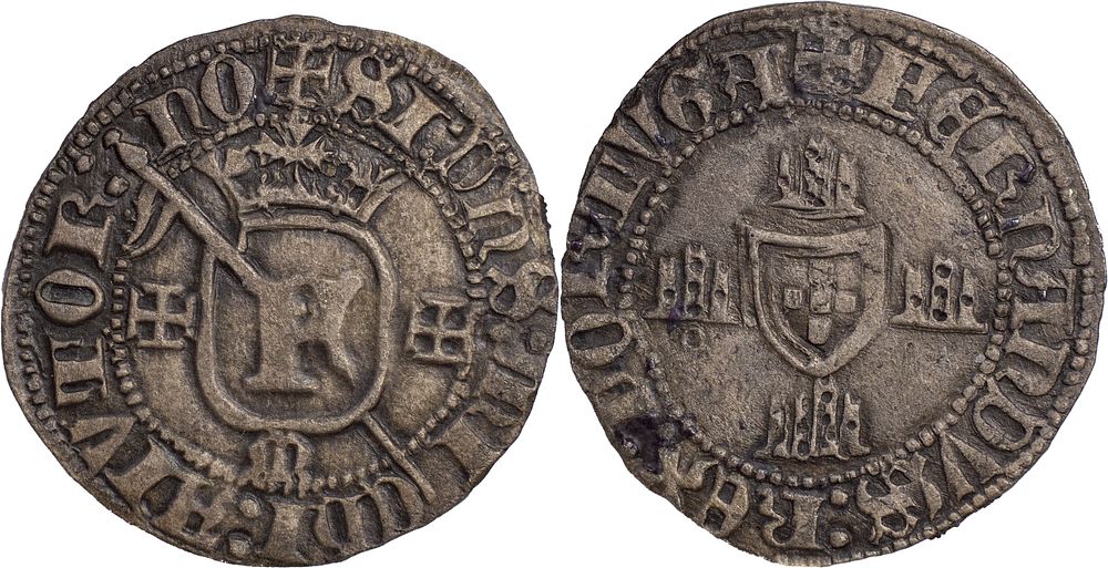 Grave de Miranda. Rara, Principalmente neste Estado de Conserva&ccedil;&atilde;o. Portugal 
D. Fernando I 