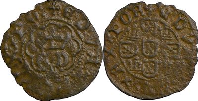 PortugalD. Duarte I (1433-1438)Real Preto Lisboa CobrePontos nos remates dos arcos 