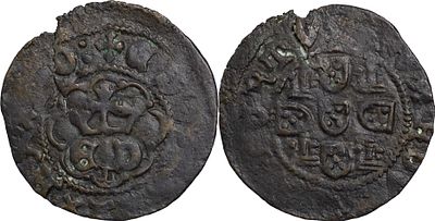 D. Duarte I - Real Preto Lisboa. Legenda Inédita. Portugal D. Duarte I (1433-1438) Real Preto 