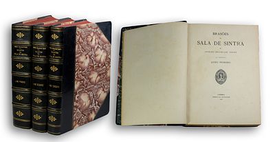 BRAANCAMP FREIRE (Anselmo) – Coats of Arms of the Hall of Sintra (3 Vols) – University of 