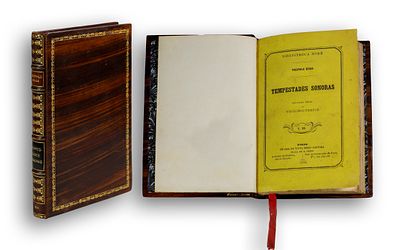 BRAGA (Te&oacute;filo) – Sound Storms (Tempestades Sonoras) – Vi&uacute;va Mor&eacute;, Porto, 1864, 1st Edition. 